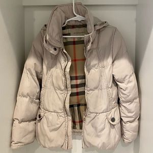 Girls Burberry Jacket